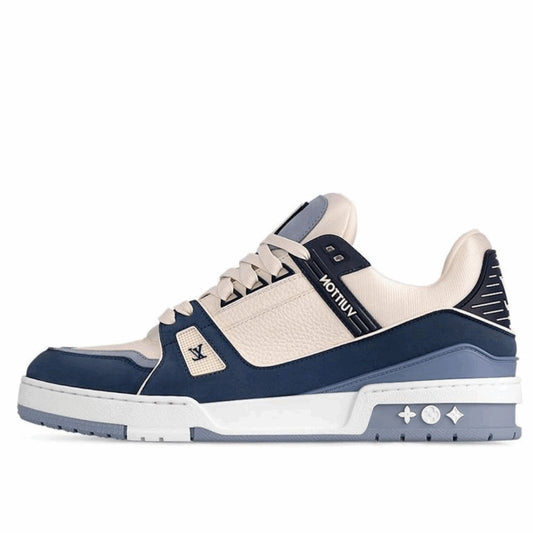 Louis Vuitton LV Trainer Blue Beige