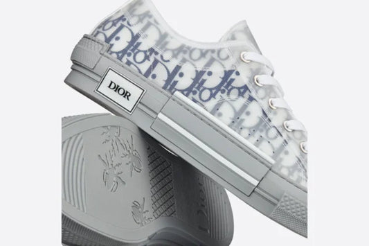B23 League Low White Navy Blue Dior