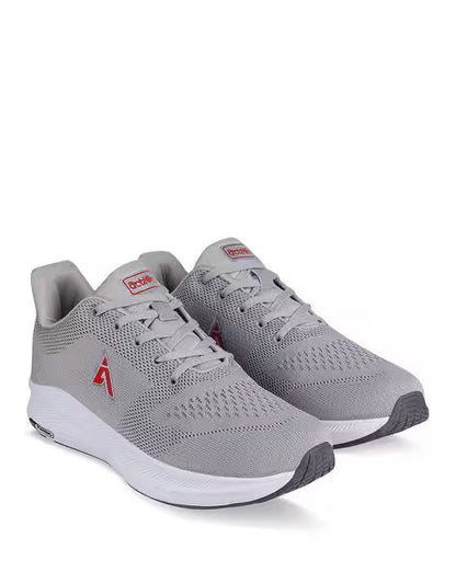 Grey Performance Mesh Running Shoes