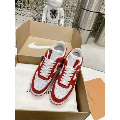 Louis Vuitton x Nike Air Force 1 Low By Virgil Abloh White/Red