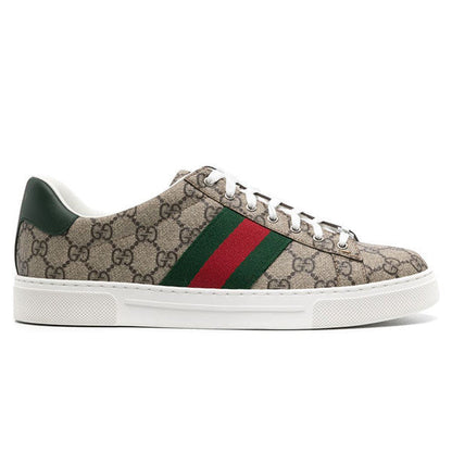 Mens Gucci Ace GG Supreme Canvas Sneakers