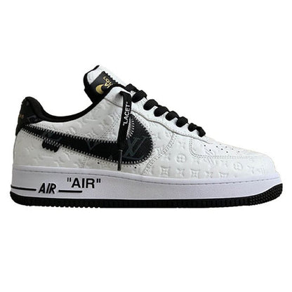 Louis Vuitton x Nike Air Force 1 Low White Black