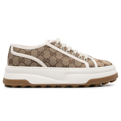 Mens Gucci GG Canvas Panelled Sneakers