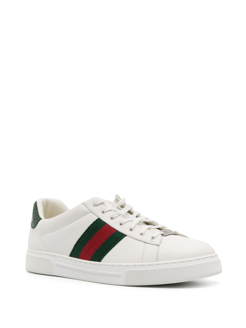 Mens Gucci Ace Leather Sneakers
