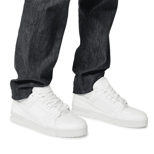 Louis Vuitton LV Trainer Sneaker All White