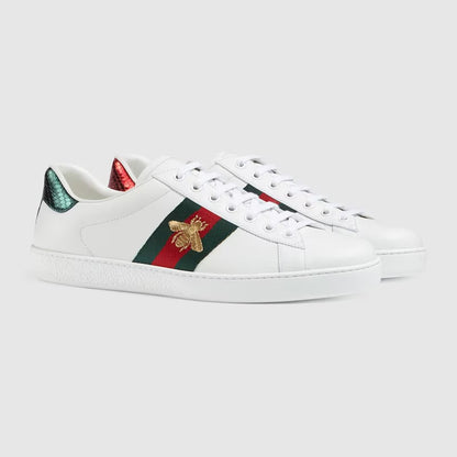 Mens Gucci Ace Sneaker With Embroidery