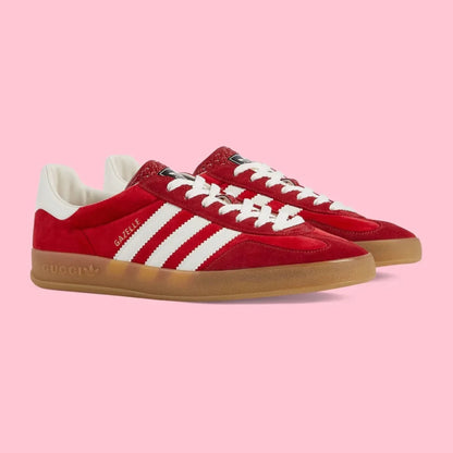 Adidas x Gucci Gazelle Red