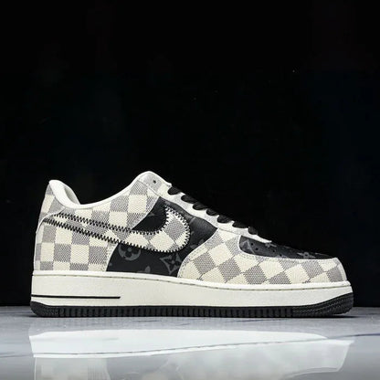 Louis Vuitton x Nike Air Force 1 Royal Black