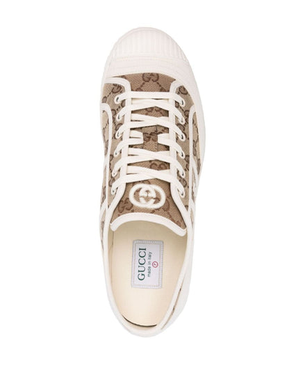 Mens Gucci GG Canvas Sneakers