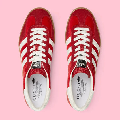 Adidas x Gucci Gazelle Red