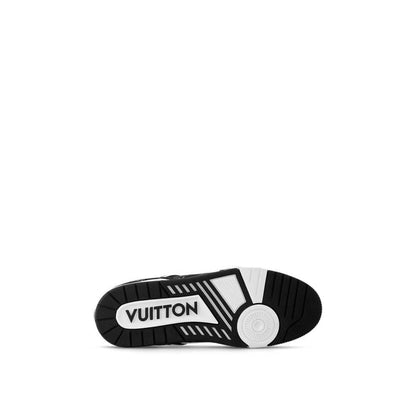 Louis Vuitton LV Trainer Sneaker Monogram Black Denim