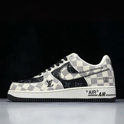 Louis Vuitton x Nike Air Force 1 Royal Black