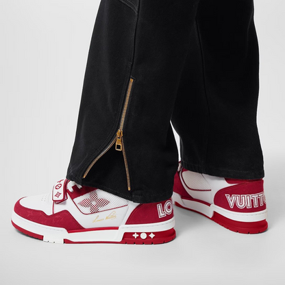 Louis Vuitton LV Trainer Sneaker Red