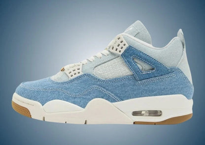 Nike Air Wmns Jordan 4 Retro TEX Worn Blue Denim