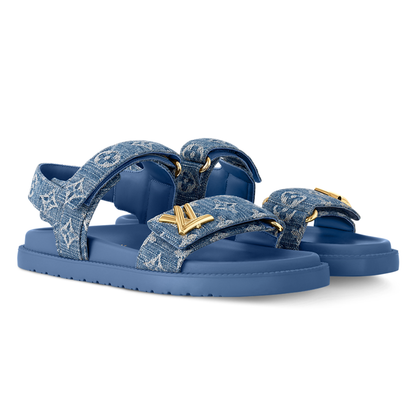 LV Sunset Sandals 'Blue Denim'