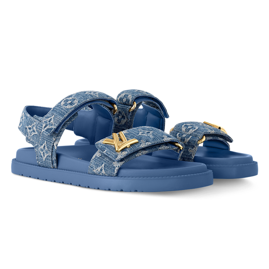LV Sunset Sandals 'Blue Denim'