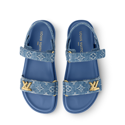 LV Sunset Sandals 'Blue Denim'