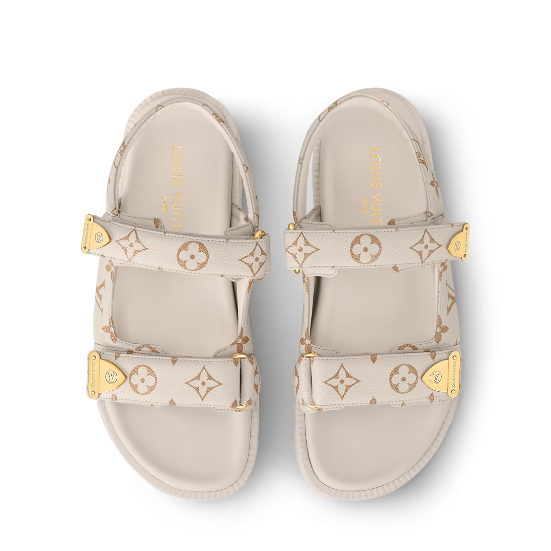 Louis Vuitton LV Sunset Sandals 'Dune Beige'