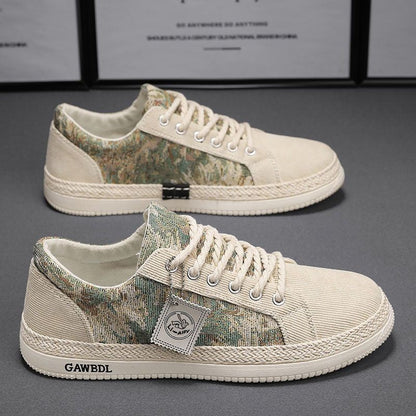 Canvas Terrain Lace-Up Sneakers